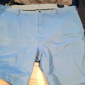 Men's size 46 polo Ralph Lauren khaki shorts. Beautiful blue color.